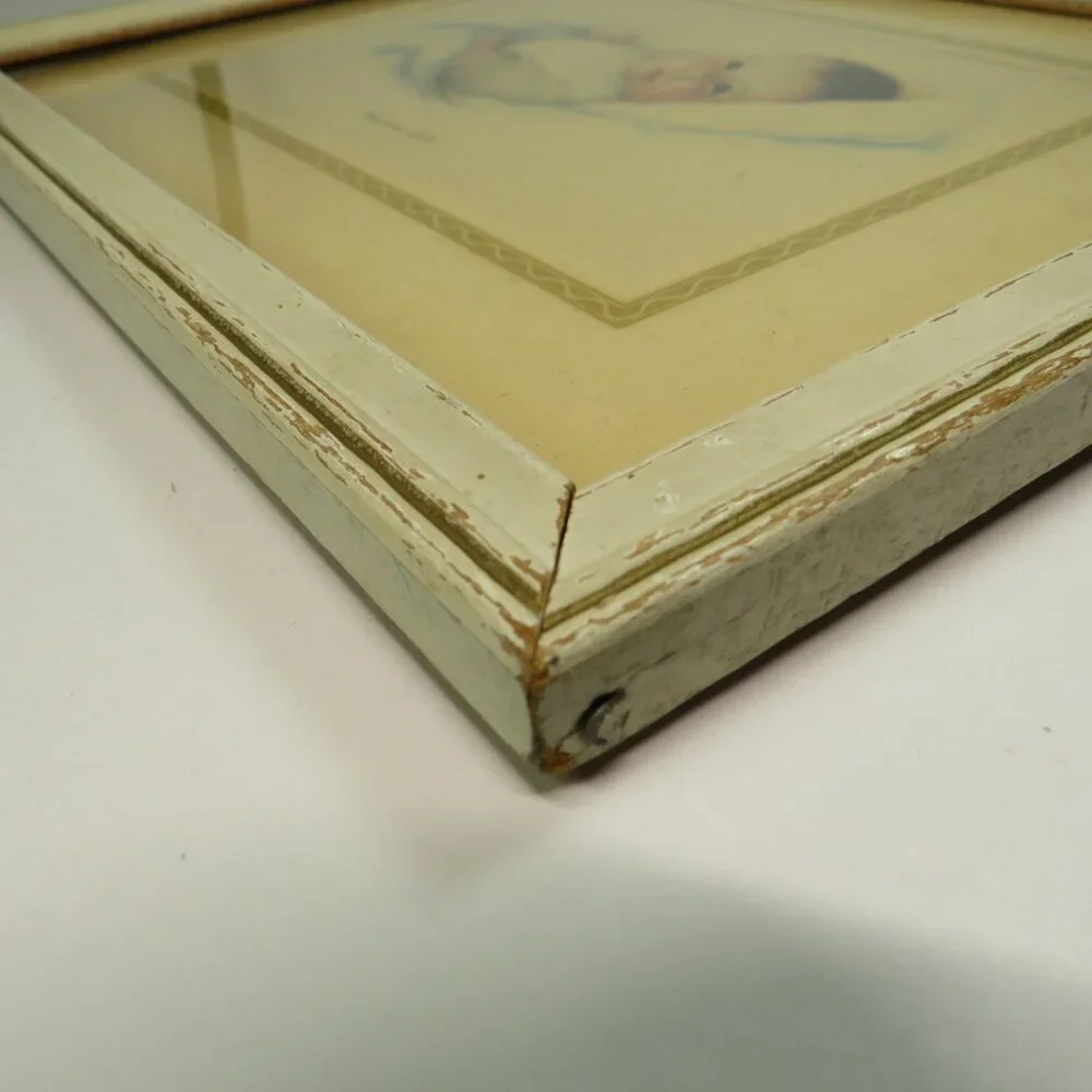 Vintage baby lithograph